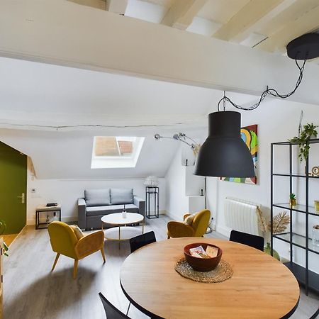 Appartement Le Loft Sous Les Toits - Proche Gare à Troyes Extérieur photo